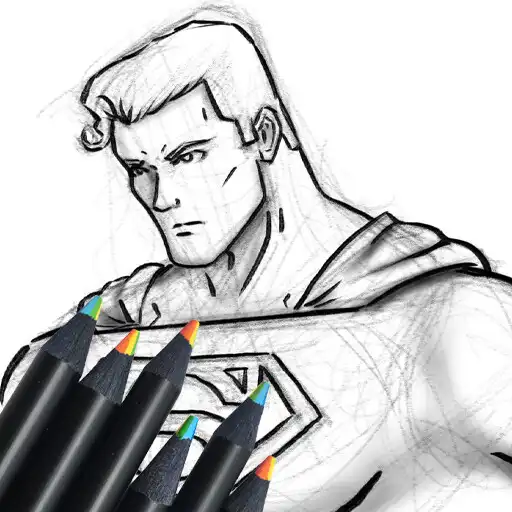 Play Superhero Drawing Academy APK
