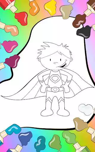 Play Super Heroes Coloring  and enjoy Super Heroes Coloring with UptoPlay
