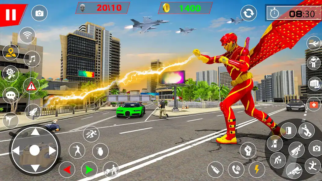 Play Super Heroes Games: Speed Hero as an online game online Super Heroes Games: Speed Hero with UptoPlay Play Super Heroes Games: Speed Hero as an online game Super Heroes Games: Speed Hero with UptoPlay
