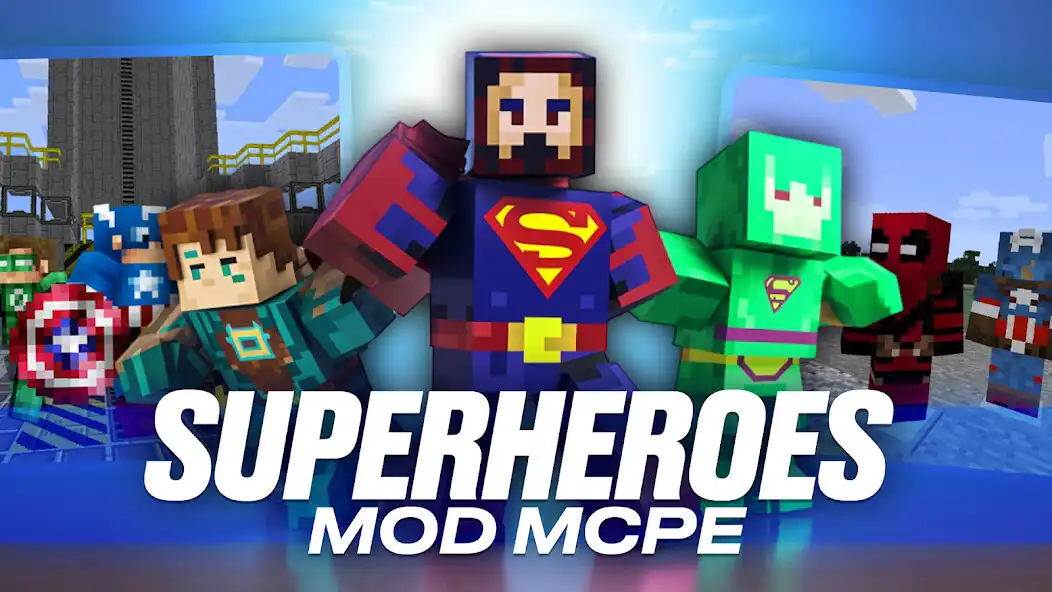 Play Superheroes Minecraft Mods  and enjoy Superheroes Minecraft Mods with UptoPlay