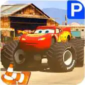 Free play online Superheroes Monster Truck Parking: Mega Ramp Games APK