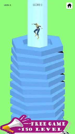 Play Super Heroes Stack Ball Fall Helix Crash 3D as an online game Super Heroes Stack Ball Fall Helix Crash 3D with UptoPlay