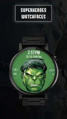 Play Superheroes Watchfaces for Android Wear OS Play Superheroes Watchfaces for Android Wear OS