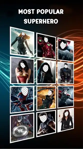 Play Superhero Face Changer Editor as an online game Superhero Face Changer Editor with UptoPlay