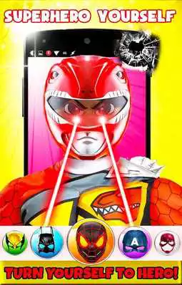Play Superhero Face Mask Photo Editor