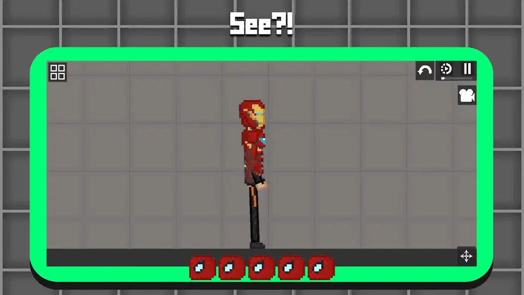 Play Superhero for Melon Playground as an online game Superhero for Melon Playground with UptoPlay