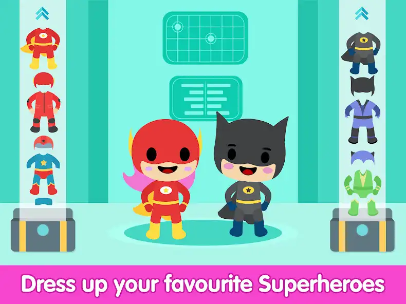 Play Superhero Games for Toddlers  and enjoy Superhero Games for Toddlers with UptoPlay