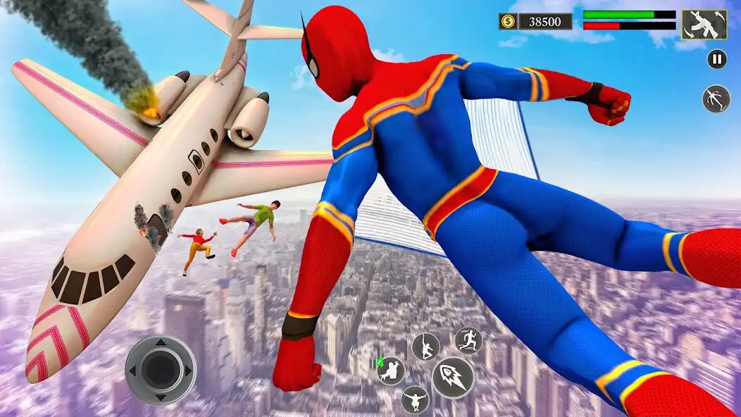 Play Superhero Games : Spider Hero as an online game Superhero Games : Spider Hero with UptoPlay