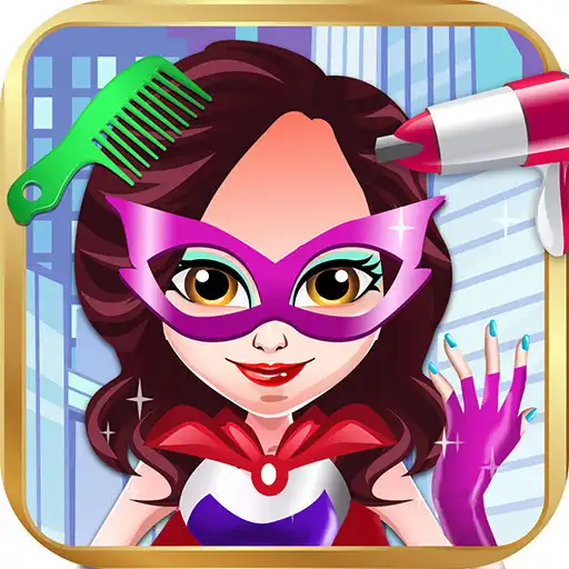 Play Superhero Girl Makeup wala Salon - princess Models APK