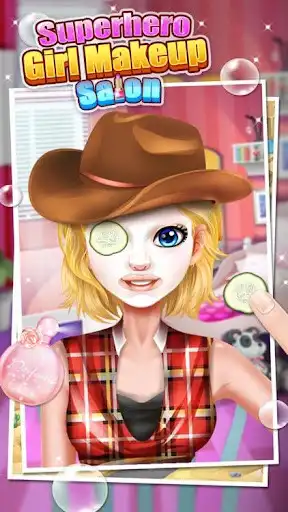 Play Superhero Girl Makeup wala Salon - princess Models  and enjoy Superhero Girl Makeup wala Salon - princess Models with UptoPlay