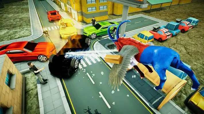 Play Super Hero Goat Evolution : Simulator