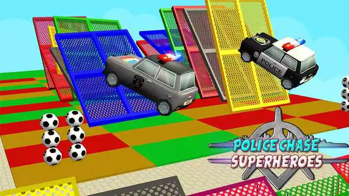 Play Superhero: Grand Redline Police Transform chase