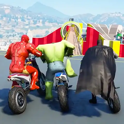 Play Superhero GT Bike Racing Game APK