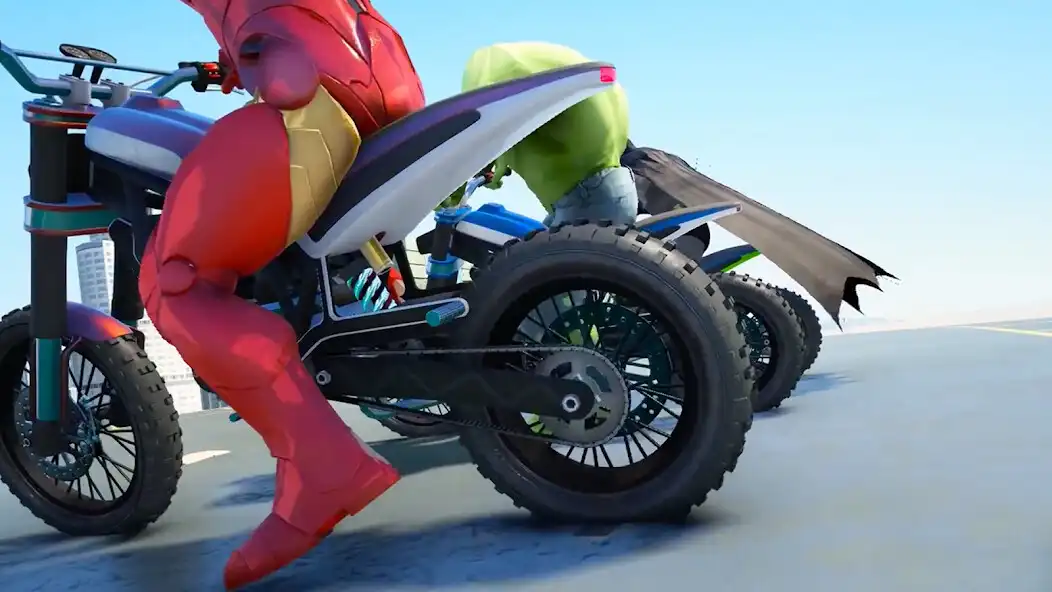 Play Superhero GT Bike Racing Game  and enjoy Superhero GT Bike Racing Game with UptoPlay