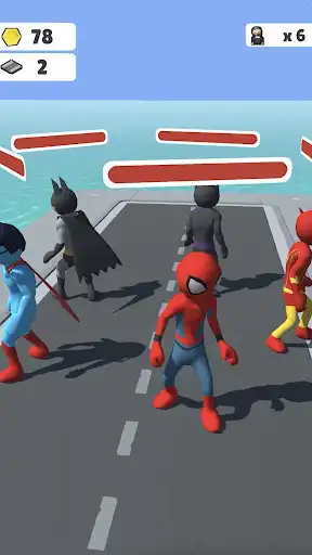 Play Superhero Idle Arcade  and enjoy Superhero Idle Arcade with UptoPlay