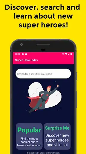 Play Super Hero Index as an online game Super Hero Index with UptoPlay