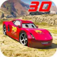 Free play online Superhero League (Lightning Car Stunts)  APK
