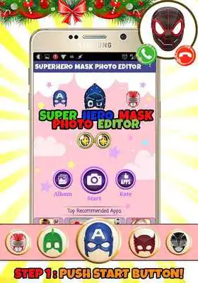 Play Superhero Mask Photo Editor