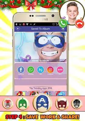 Play Superhero Mask Photo Editor