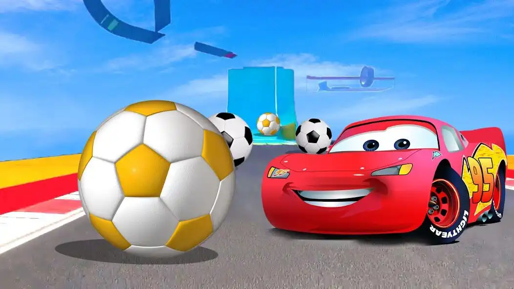 Play Superhero McQueen Vertigo race as an online game Superhero McQueen Vertigo race with UptoPlay