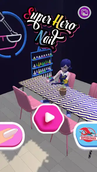 Play Superhero Nail Salon  and enjoy Superhero Nail Salon with UptoPlay