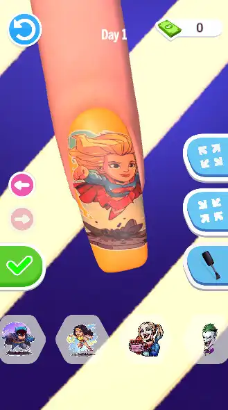 Play Superhero Nail Salon as an online game Superhero Nail Salon with UptoPlay