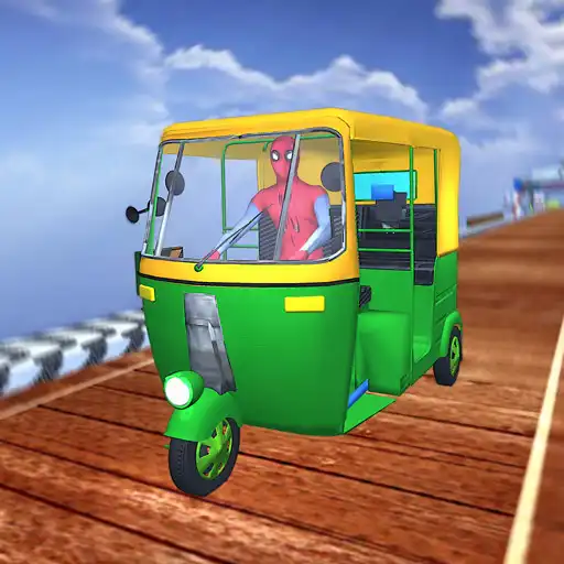 Play Superhero Rickshaw Mega Stunts APK