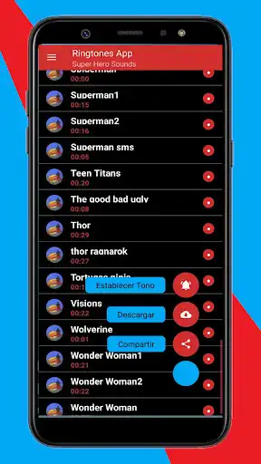 Play Super Hero Ringtones as an online game Super Hero Ringtones with UptoPlay