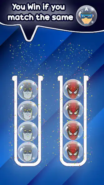 Play Superhero Sort Puzzle Game  and enjoy Superhero Sort Puzzle Game with UptoPlay
