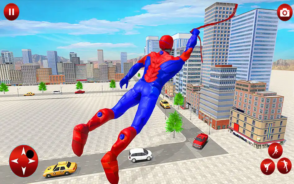 Play Superhero Spider Rope Hero  and enjoy Superhero Spider Rope Hero with UptoPlay