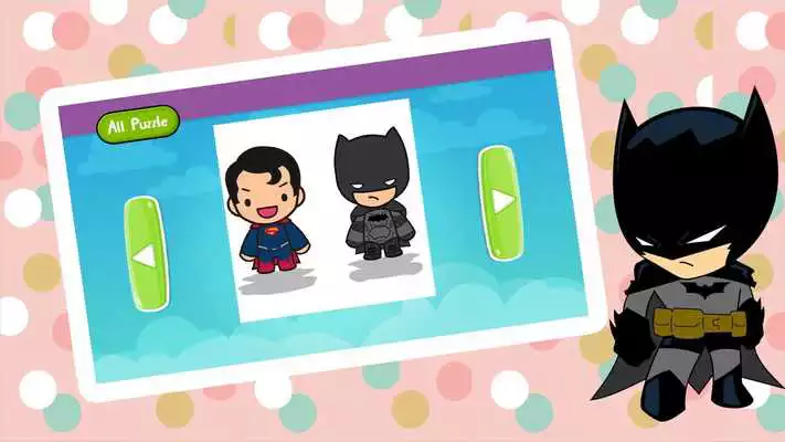 Play SuperHeros Puzzle For Learning