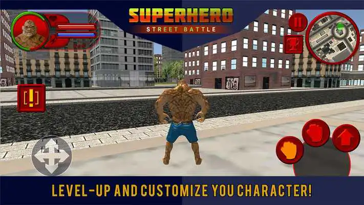 Play Superhero Street Battle