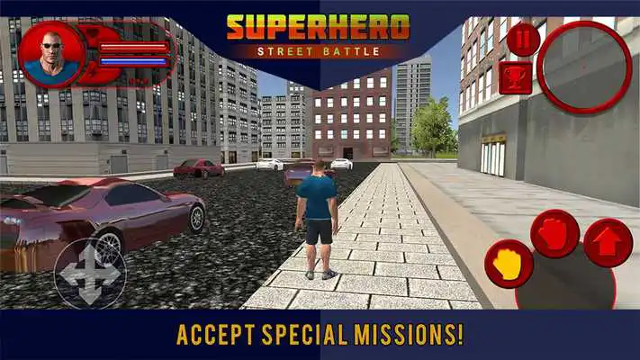 Play Superhero Street Battle