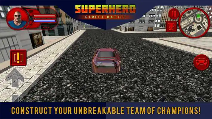 Play Superhero Street Battle
