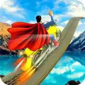 Free play online Superhero Trails Bike Stunt Driver APK