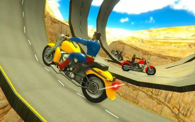 Play Superhero Trails Bike Stunt Driver Play Superhero Trails Bike Stunt Driver
