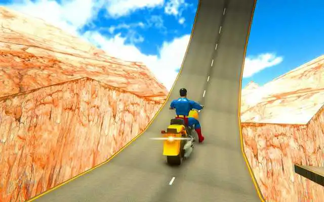 Play Superhero Trails Bike Stunt Driver Play Superhero Trails Bike Stunt Driver