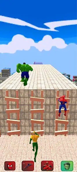 Play Superhero Transform Race  and enjoy Superhero Transform Race with UptoPlay