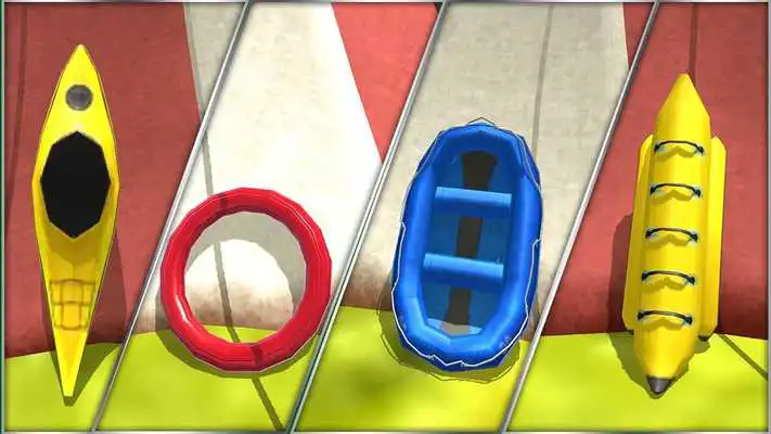 Play super hero water slide uphill rush