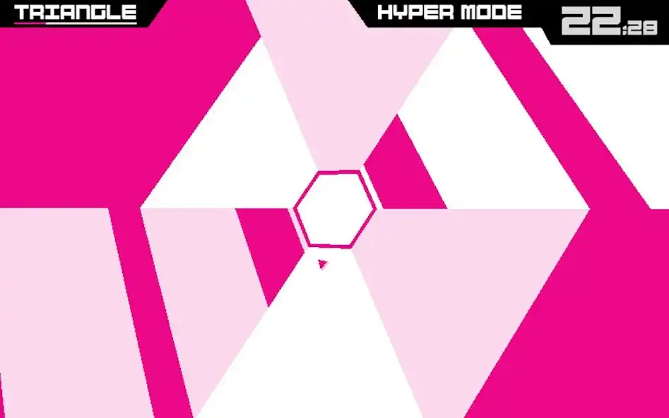 Play Super Hexagon as an online game Super Hexagon with UptoPlay
