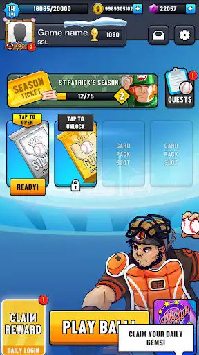 Play Super Hit Baseball as an online game Super Hit Baseball with UptoPlay