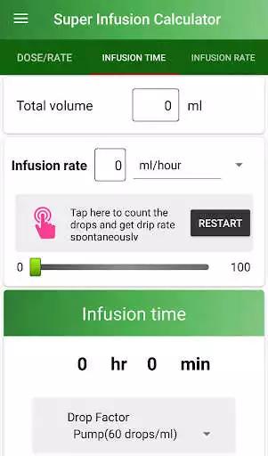 Play Super Infusion Calculator  and enjoy Super Infusion Calculator with UptoPlay