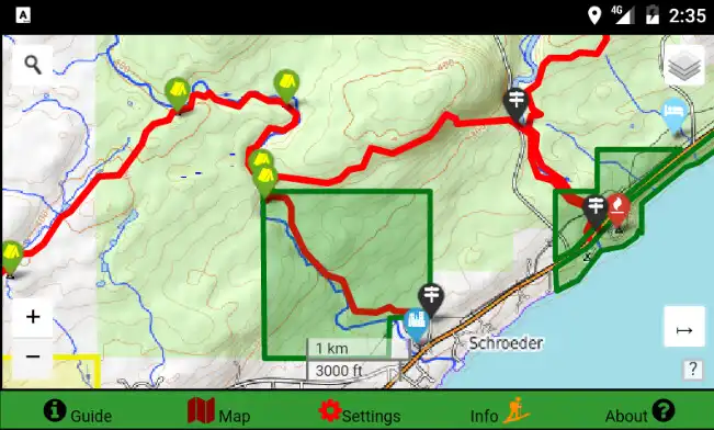 Play Superior Hiking Trail Data Map - Offline GPS Guide  and enjoy Superior Hiking Trail Data Map - Offline GPS Guide with UptoPlay