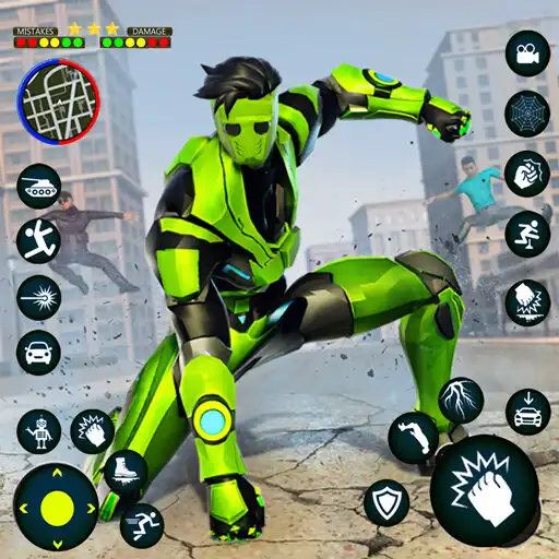 Play Super Iron Street Hero Fight APK