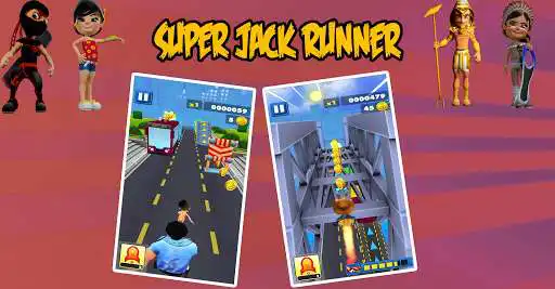 Play super jack runner as an online game super jack runner with UptoPlay