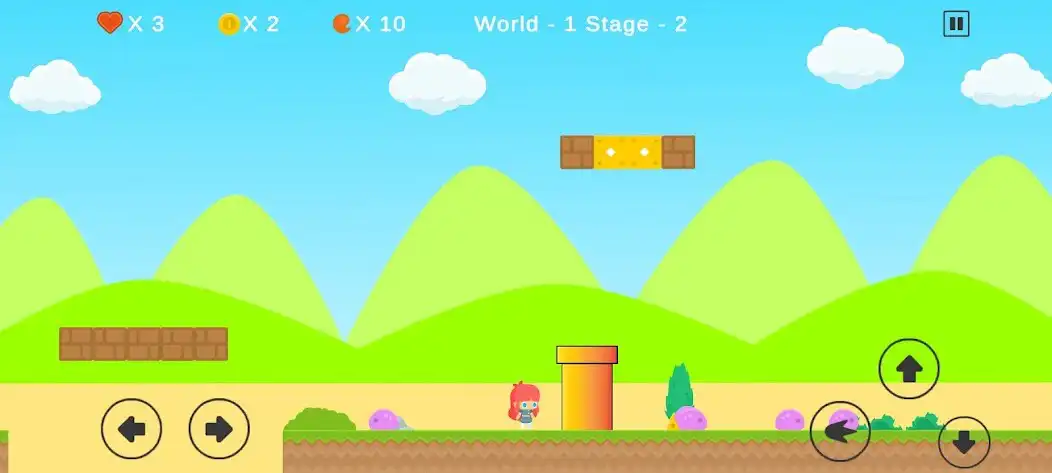 Play Super Jenny World as an online game Super Jenny World with UptoPlay
