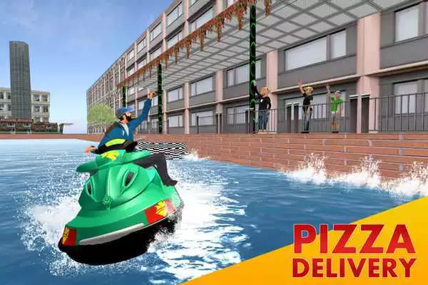 Play Super Jet Ski Water Racing Pizza Delivery