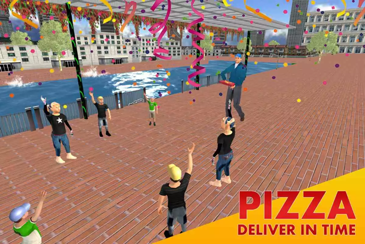 Play Super Jet Ski Water Racing Pizza Delivery