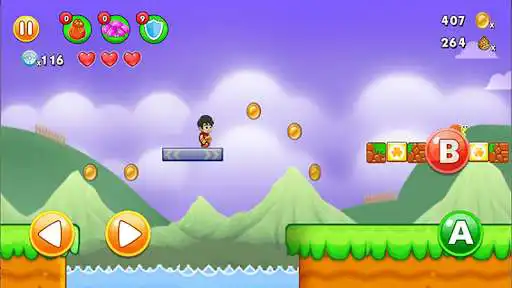 Play Super Jumper Game : Jungle Adventure World as an online game Super Jumper Game : Jungle Adventure World with UptoPlay