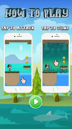 Play Super Jungle Adventure of Pirate as an online game Super Jungle Adventure of Pirate with UptoPlay